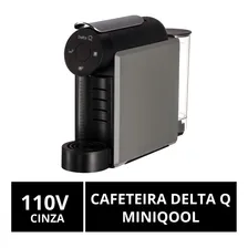 Cafeteira Cápsulas Delta Q, Miniqool, Cinza, 110v Foto mini 1