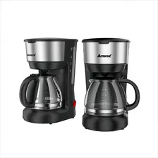 Cafeteira Elétrica 18 Xícaras Café Nova com Colher Dosadora Amvox Acf 227 Preta Inox Voltagem 110V Foto mini 4