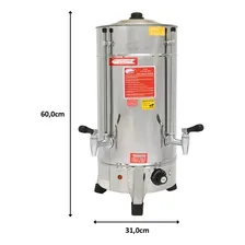 Cafeteira Elétrica 6 Litros Consercaf Inox 220v Foto mini 4