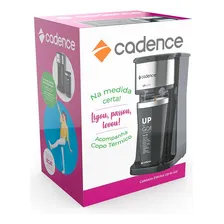 Cafeteira Elétrica Cadence To Go Com Copo Térmico Cor Preto 220V Foto mini 2