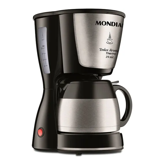 Cafeteira Elétrica Dolce Arome C-33jt 24x Inox Mondial Cor Preto 220V Foto 1