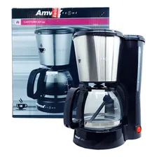 Cafeteira Elétrica Inox 14 Xícaras De Café Amvox Nova 220v Cor Preto Foto  mini 1