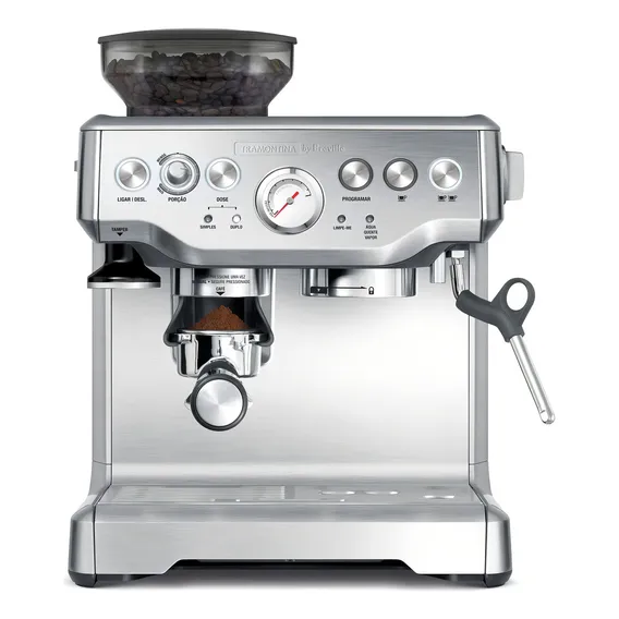 Cafeteira Express Aço Inox Com Jarra Temporizador Tramontina 220V Foto 1