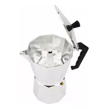 Cafeteira expresso Cafeteira italiana Cafeteira italiana Cafeteira de 6 xícaras Cafeteira de alumínio de 265  Cafeteira grega modelo italiano Hauki Foto mini  3
