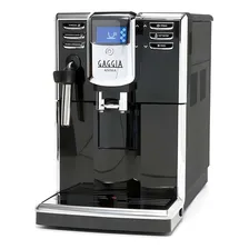 Cafeteira Gaggia Anima Pannarello super automática preta e prateada expresso 220V Foto mini 1