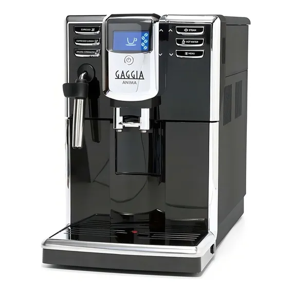 Cafeteira Gaggia Anima Pannarello super automática preta e prateada expresso 220V Foto 1