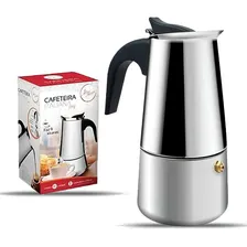 Cafeteira Italiana Aço Inox 450ml 9 Xicaras - Art House Foto mini 1