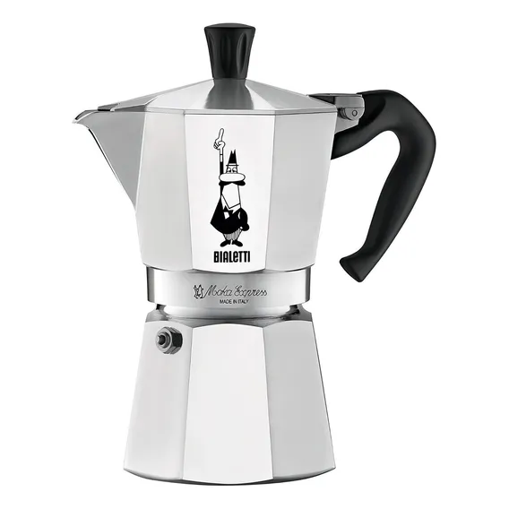 Cafeteira Italiana Bialetti Nuova Moka Express 6 XĂcaras Foto 1