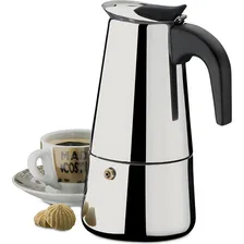 Cafeteira Italiana Em Aco Inox 9 Cafes Foto mini 2