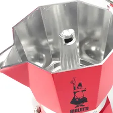 Cafeteira Italiana MOKA EXPRESS VERMELHA - 6 XĂCARAS ? BIALETTI Foto mini 3