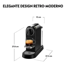 Cafeteira Nespresso CitiZ Preta 110v Foto mini 4