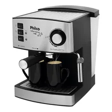 Cafeteira Philco Coffee Express 15 Bar Filtro Permanente Cor Preto/Prateado 220V Foto mini 2