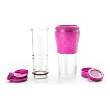 Cafeteira Pressca Portátil analógico rosa prensa francesa Foto mini 2