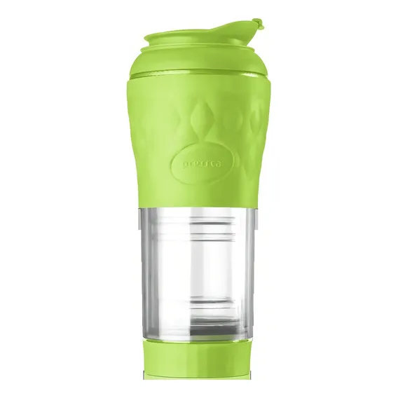 Cafeteira Pressca Portátil automática verde prensa francesa Foto 1