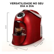 Cafeteira Versa Vermelha 220V - TRES 3 Corações Foto mini 3