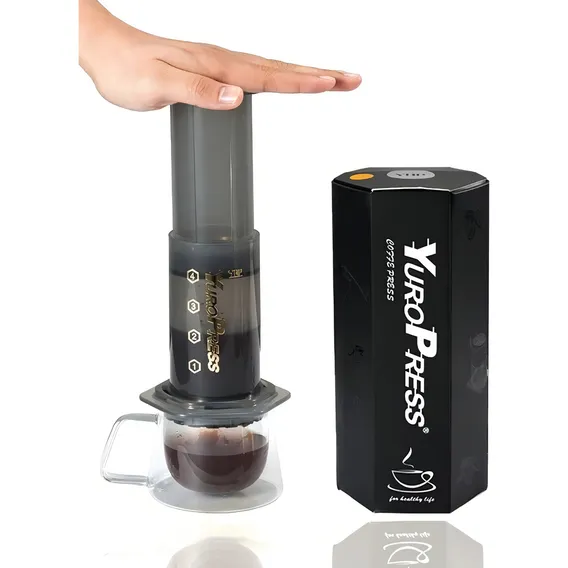 Cafeteira Yuropress Sistema Frances-expresso Coffee Foto 1