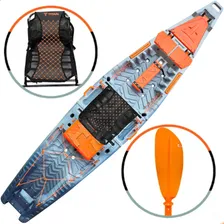 Caiaque Hiperion Titan Caiaque Pesca + Remo E Cadeira Cor Tempestade Foto mini 1