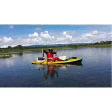 Caiaque P1 Modelo Pesca Camuflado Com Remo E Suporte De Vara Cor Preto Verde Branco Foto mini  3