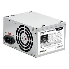 Caixa 10 Fontes Atx P/ Pc Cpu Desktop 230w Com Cabo Cor Cinza 127/220v Foto mini  2