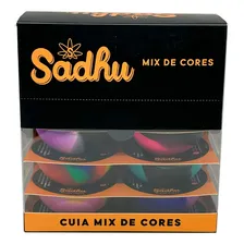 Caixa 12 Cuia Silicone Lavável Sadhu Colorido Maleável Foto mini  3