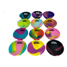 Caixa 12 Cuia Silicone Lavável Sadhu Colorido Maleável Foto mini 4