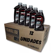 Caixa 12 Litros Óleo 10w40 4 T Yamalube Semissintético Yamaha 10w-40 Foto mini 1