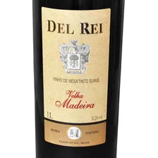 Caixa 12 Vinho De Mesa Tinto Suave Velha Madeira Del Rei Foto mini 2