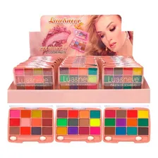 Caixa 24 Paleta Sombras 12 Cores Matte Cintilante Lua&neve Foto mini 1