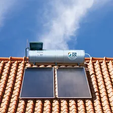 Caixa Abs Anatômica 25l Com Tampa Para Boiler Placa Solar Foto mini  2