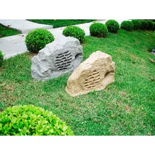 Caixa Acústica Externa Para Jardim Soundstone Pedra 150w Cor Cinza Foto mini  3