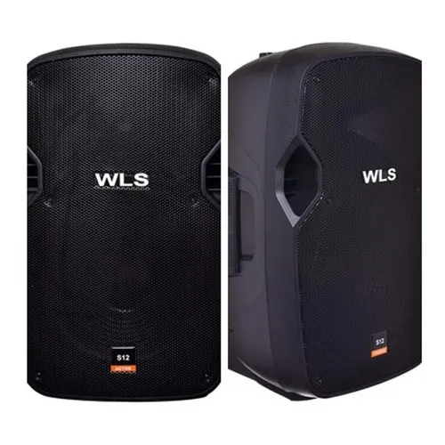 Caixa Acústica Wls S12 Ativa Com Bluetooth + Cx S12 Passiva Foto 1