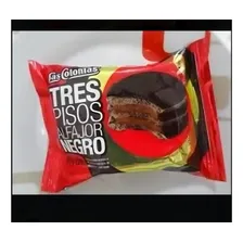 Caixa Alfajor Argentino Negro Las Colonias 24 Unidades Foto mini 2