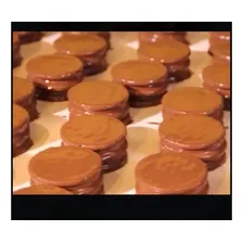 Caixa Alfajor Argentino Negro Las Colonias 24 Unidades Foto mini 3