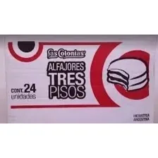 Caixa Alfajor Argentino Negro Las Colonias 24 Unidades Foto mini 4