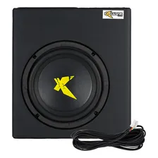Caixa Amplificada Mini Slim Exclusive 200w 8 Pol Subwoofer Foto mini 1
