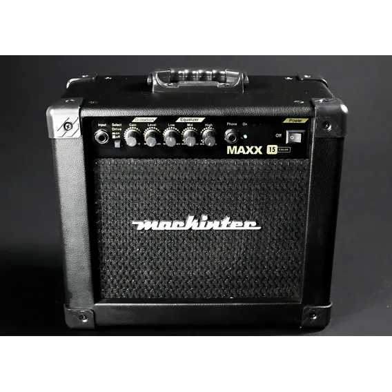 Caixa Amplificador Cubo Guitarra Mackintec Maxx 15 Preto Foto 1