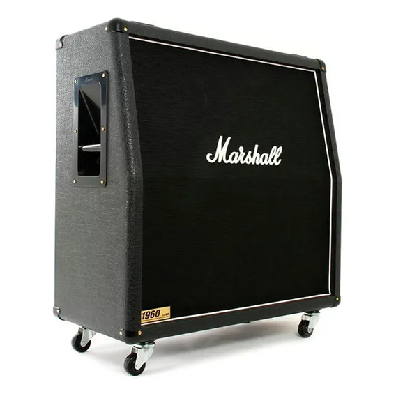 Caixa Angulada Marshall 1960av-e 4x12 280w Para Guitarra Foto 1