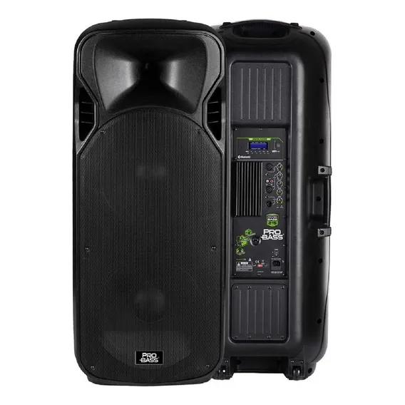 Caixa Ativa 2 A.f 15' Bluetooth Power Bass 215 Nota Pro Bass Preto Foto 1