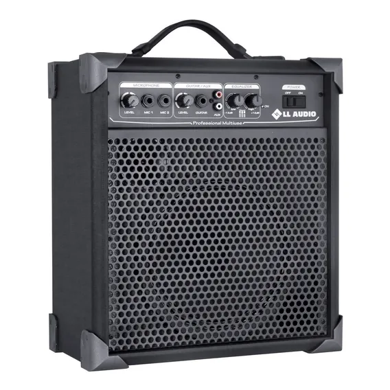 Caixa Ativa Amplificada Multiuso 15 Watts Áudio Lx60 Nca Foto 1