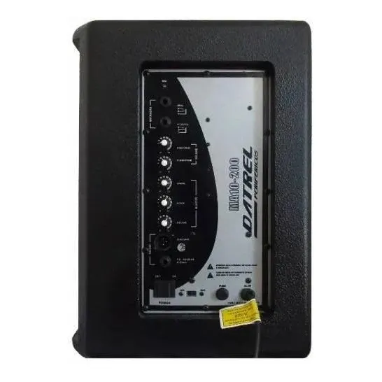 Caixa Ativa Datrel Monitor Retorno Palco Fal 10 200 Rms Foto 1