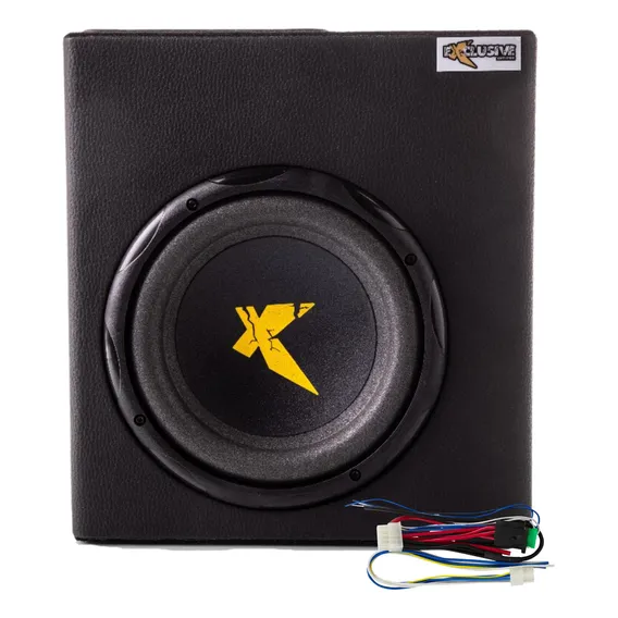 Caixa Ativa Mini Slim 400w 8 Pol Exclusive + 2 Canal Estereo Foto 1