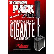 Caixa Ativa Sistema De Som Sub + Torre Leacs 700w Bivolt Foto mini  3