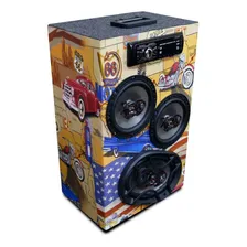 Caixa Automotiva Residencial Bob Corujinha Bravox Taramps Cor America Foto mini  3
