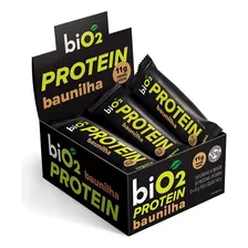 Caixa Barra Proteica Vegana Bio2 Baunilha Pasta Amendoim 12u Foto mini 1