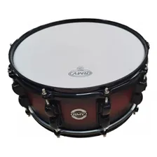Caixa Bateria Rmv 14x5,5 Com 10 Afinadores E Pele Rmv Casco Vinho Foto  mini 1