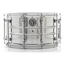 Caixa Bauer Steel Shell 14x8¨ Tcm41 Canoas Tube Lugs Foto mini 1