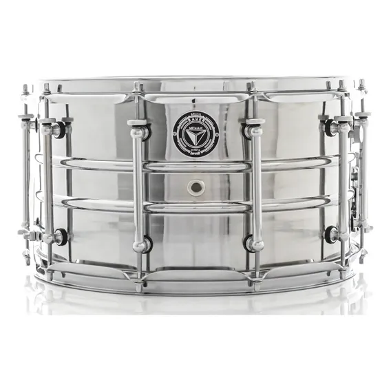 Caixa Bauer Steel Shell 14x8¨ Tcm41 Canoas Tube Lugs Foto 1