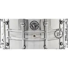 Caixa Bauer Steel Shell 14x8¨ Tcm41 Canoas Tube Lugs Foto mini 3