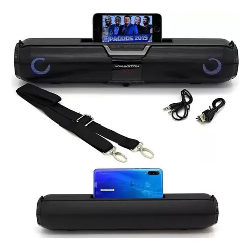 Caixa Bluetooth H'maston Desfrutar Musica De Alta Qualidade Foto 1