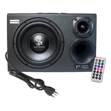 Caixa Bob Residencial Trio 12pol Amplificada 300w Bluetooth Foto mini 2